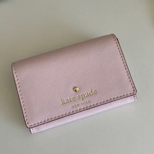 Kate Spade light pink small wallet